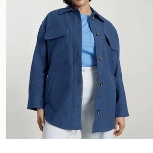 Everlane Women's Utility Jacket in Blue